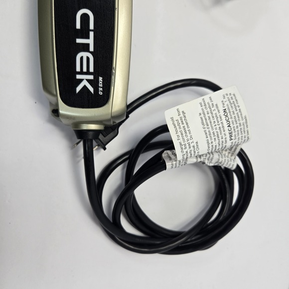 CTEK MXS 5.0 Battery Charger 12V 4.3A 8-Step Charging Model 1090 Gold Black - Picture 5 of 8